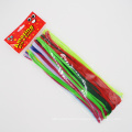 100pcs 6mm 30cm per bag colorful handcraft Chenille stem